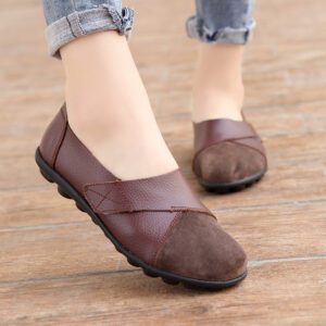 Ladies' Velcro peas shoes