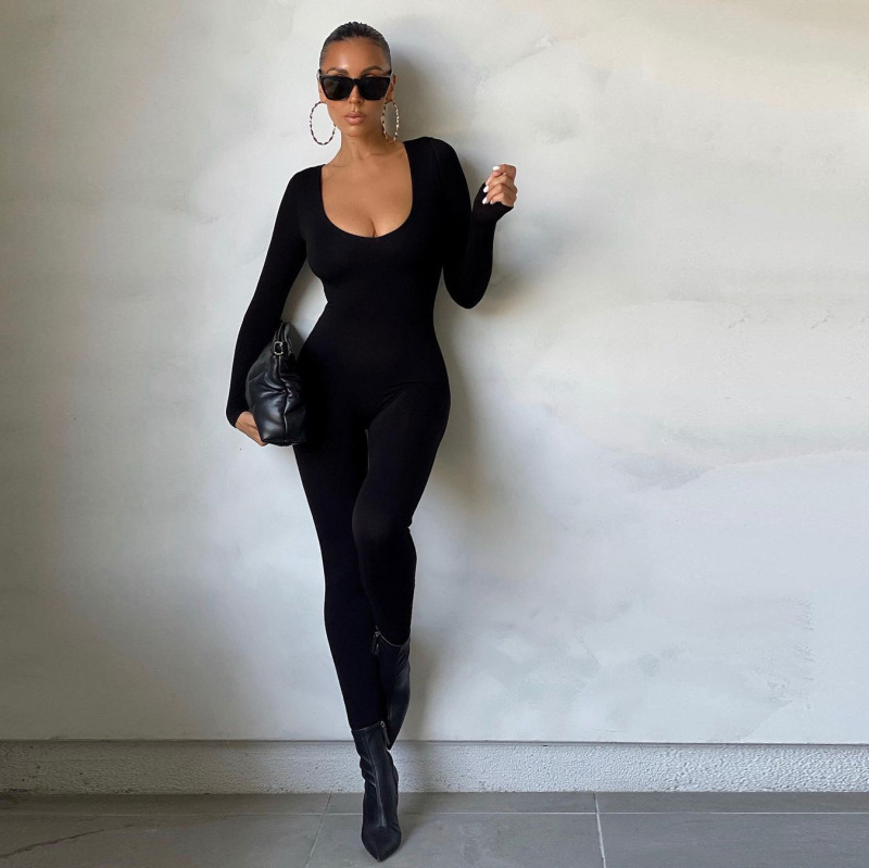FQLWL Fall Winter Long Sleeve Sexy Rompers - Image 9