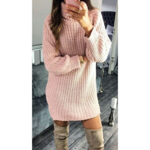 Ladies dress sweater knitted pullover