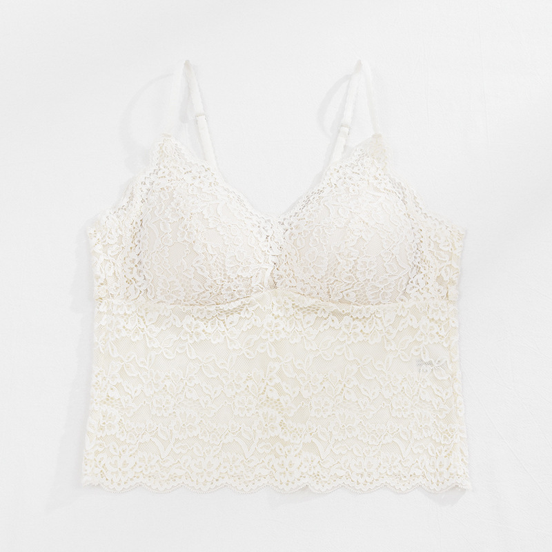 French Lace Underwear Ladies Underwired Backless Bra - Image 7