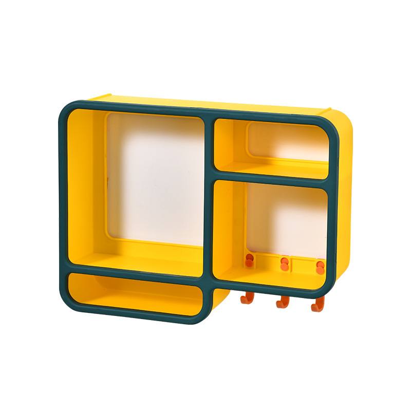 Cosmetics Dust-proof Wall Shelf - Image 10