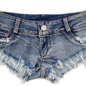 Low Waist Ripped Ladies Denim Shorts Hot Pants